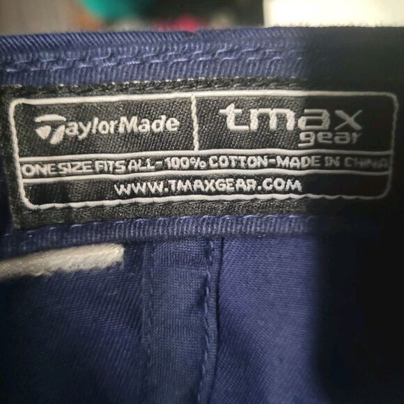 TaylorMade r7 Hat Blue Golf Strapback Adjustable Hat Baseball Cap Tmax G… - Picture 4 of 5
